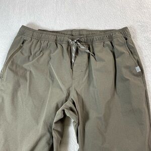 L.L. Bean Women's Ripstop Pull On Pant Olive Green Size Large Hiking Gorpcore